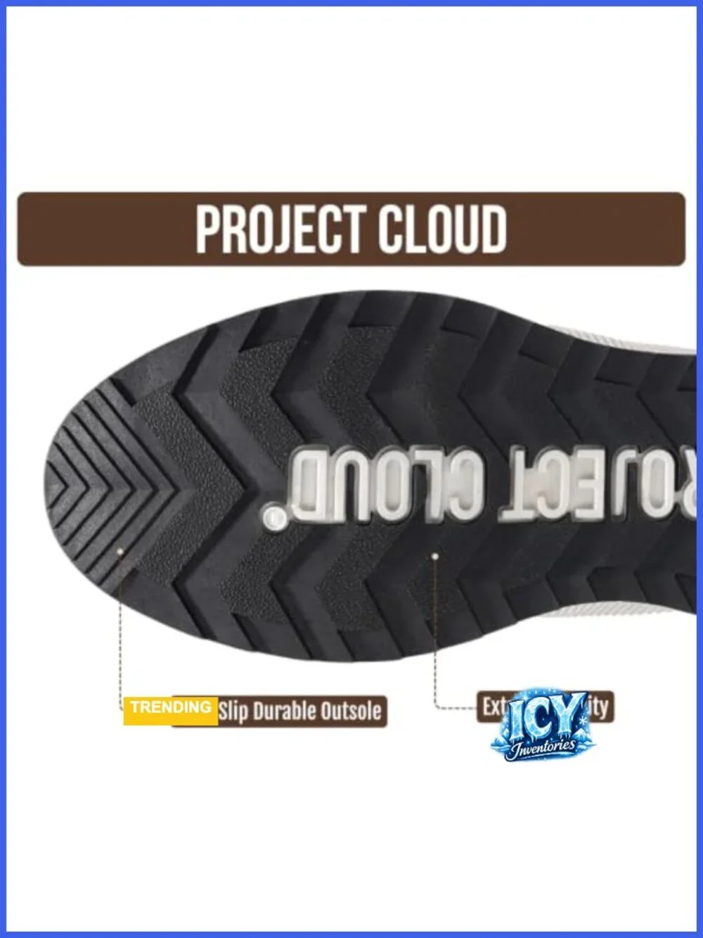 Waterproof Snow Boots Memory Foam Insoles Non-Slip Lace Up Winter Shoes Women's